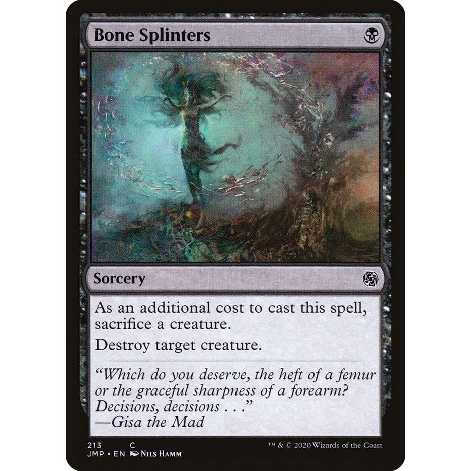 Image for Bone Splinters (213) (JMP) - Magic: The Gathering