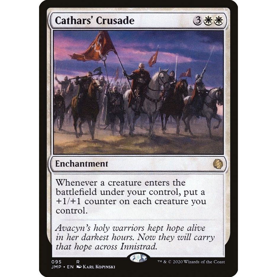 Image for Cathars' Crusade (95) (JMP) - Magic: The Gathering