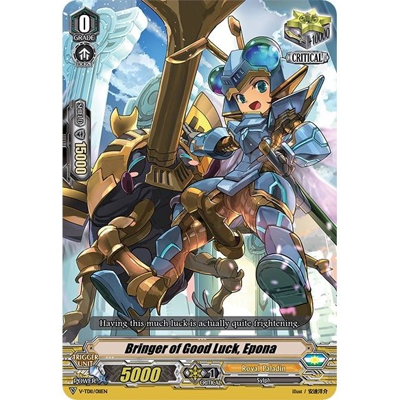 Image for Bringer of Good Luck, Epona (V-TD11/011EN) (V-TD11) - Cardfight Vanguard