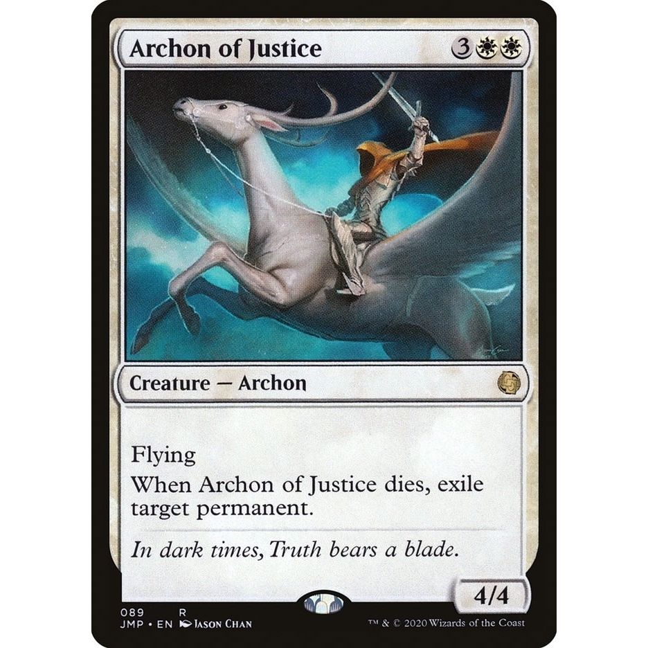 Image for Archon of Justice (89) (JMP) - Magic: The Gathering