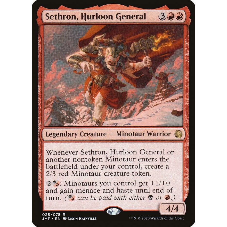 Image for Sethron, Hurloon General (25) (JMP) - Magic: The Gathering