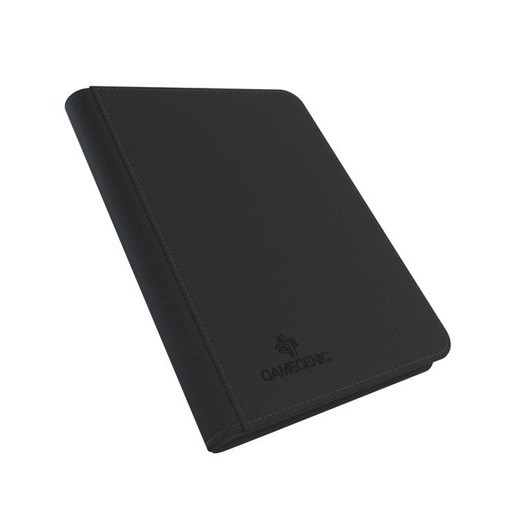 Image for GameGenic Zip-Up Album 8-Pocket Side-Loading - Black - Storage Albums