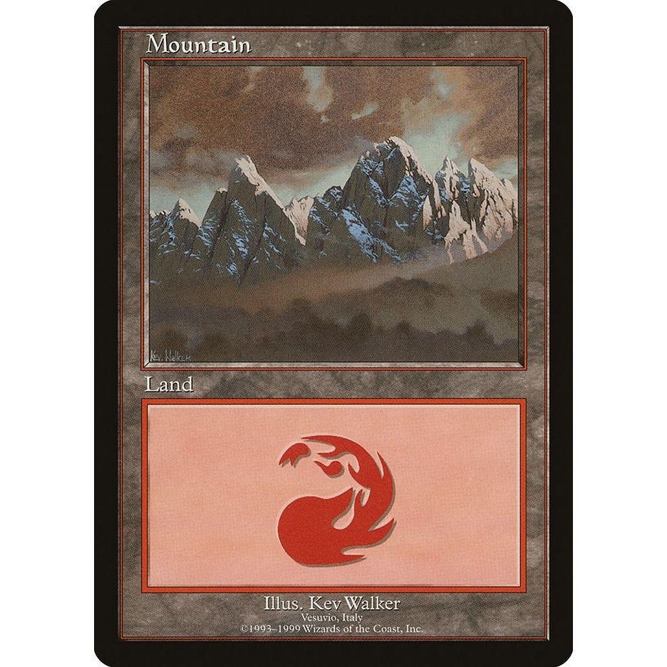 Image for Mountain - Vesuvio (3) (EURO) - Magic: The Gathering