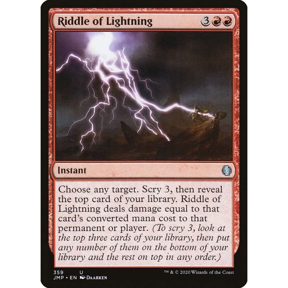 Image for Riddle of Lightning (359) (JMP) - Magic: The Gathering