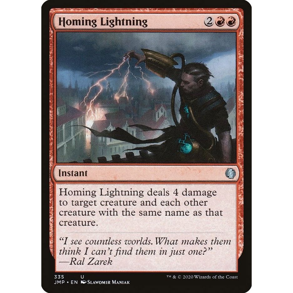 Image for Homing Lightning (335) (JMP) - Magic: The Gathering