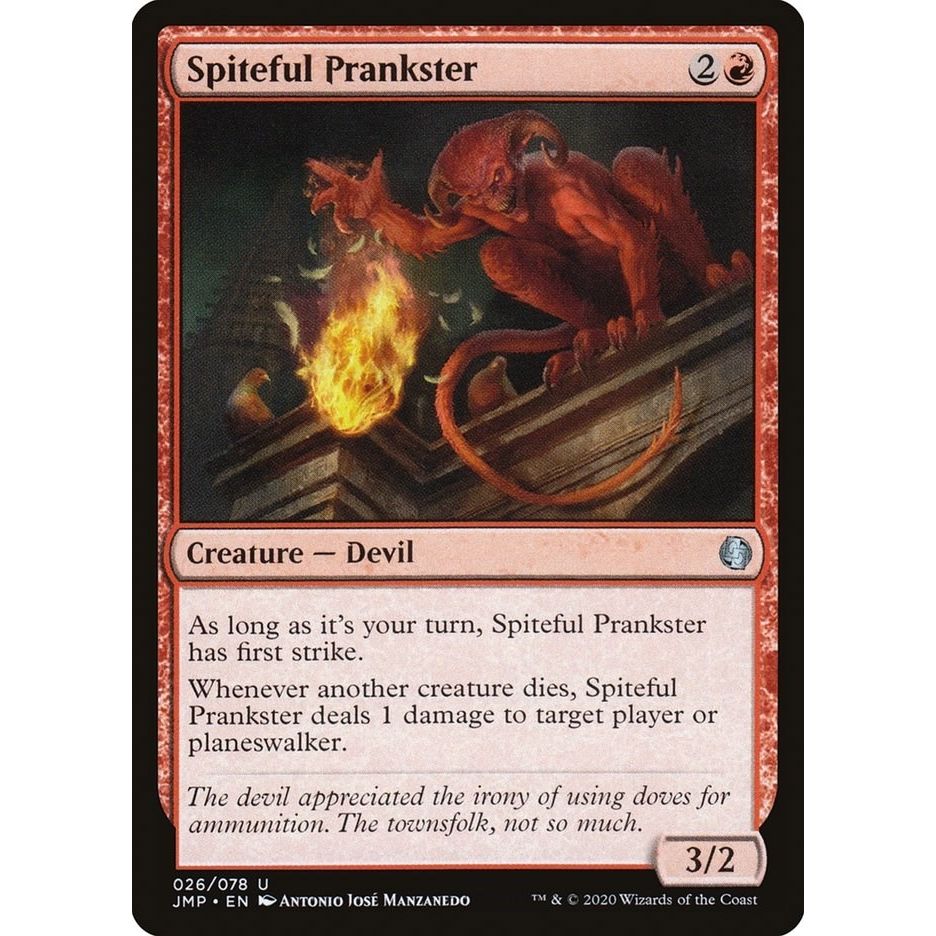 Image for Spiteful Prankster (26) (JMP) - Magic: The Gathering