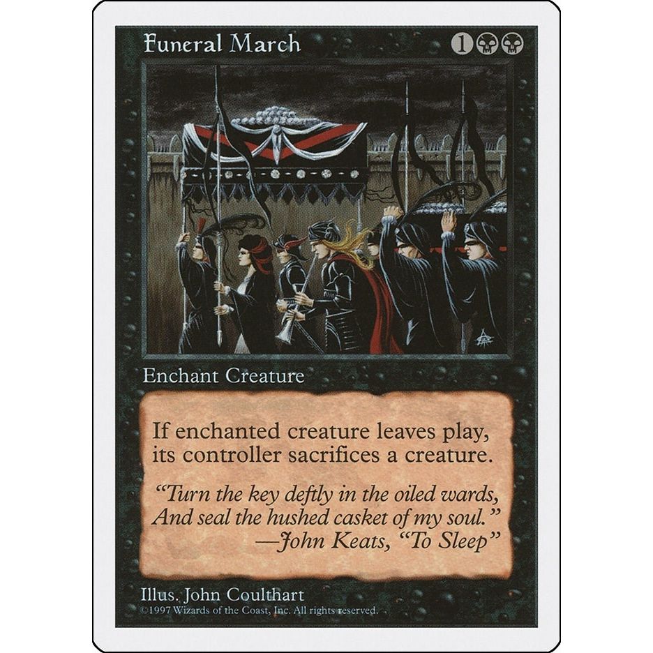 Image for Funeral March (5ED) - Magic: The Gathering