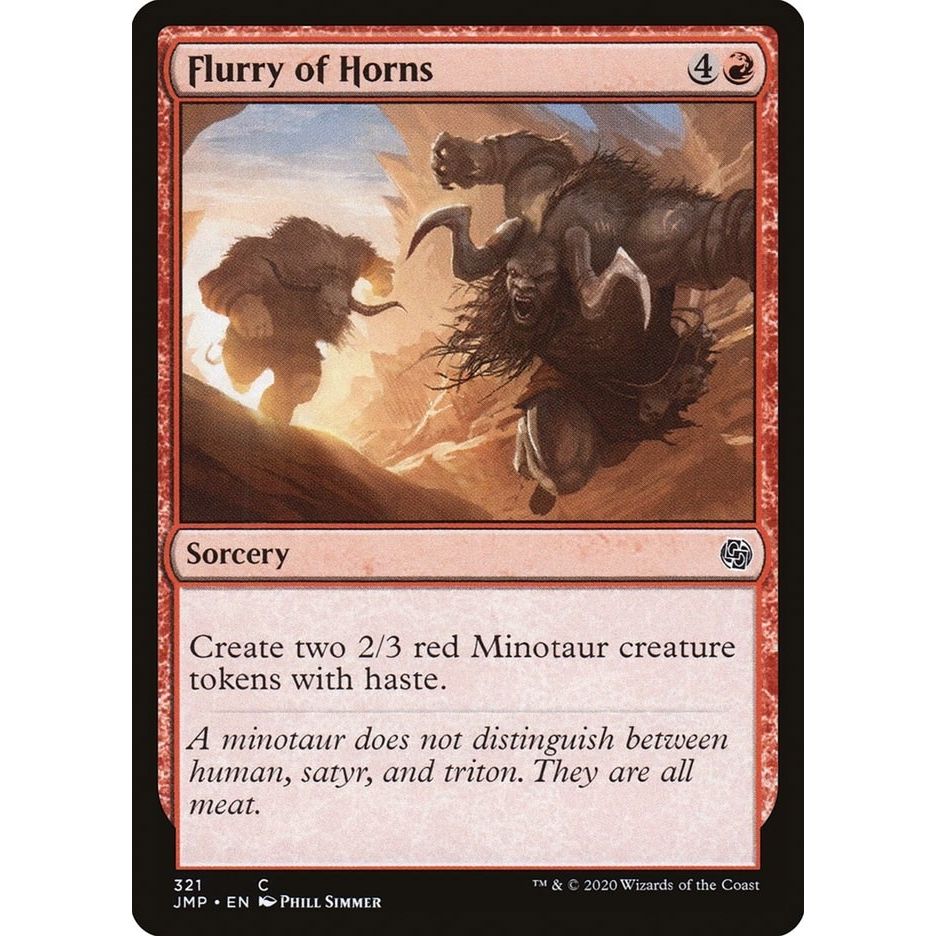Image for Flurry of Horns (321) (JMP) - Magic: The Gathering