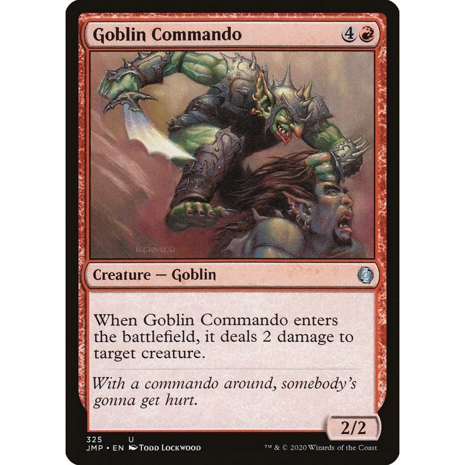 Image for Goblin Commando (325) (JMP) - Magic: The Gathering