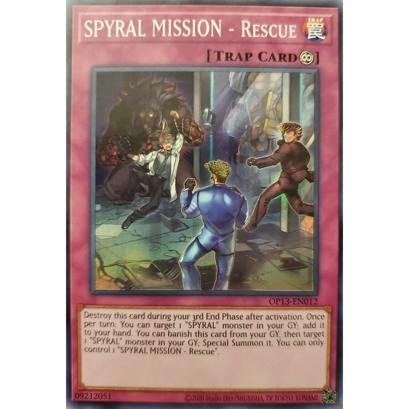 Image for SPYRAL MISSION - Rescue (OP13-EN012) (OP13) - YuGiOh