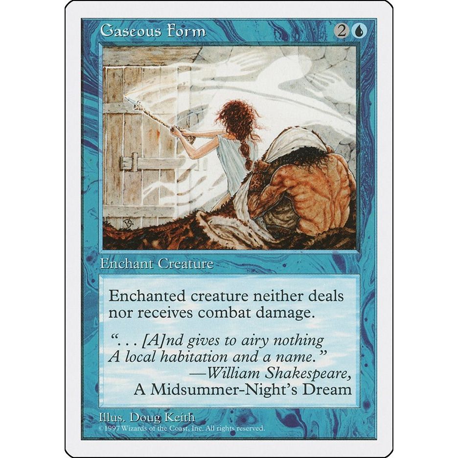 Image for Gaseous Form (5ED) - Magic: The Gathering