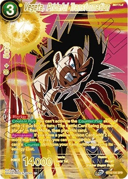 Image for Vegeta, Prideful Transformation (SPR) (BT10-105) (DBS-B10) - Dragon Ball Super: Masters