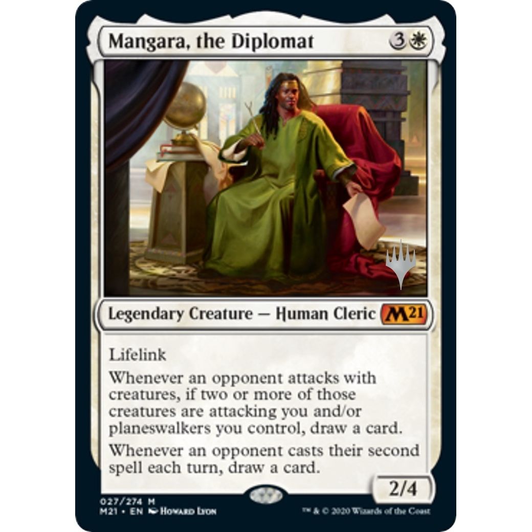 Image for Mangara, the Diplomat (27) (PPM21) - Magic: The Gathering