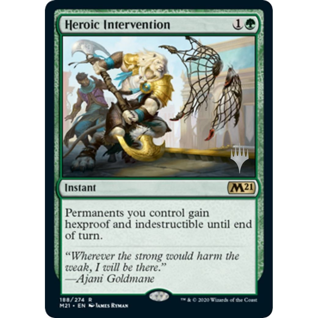 Image for Heroic Intervention (188) (PPM21) - Magic: The Gathering