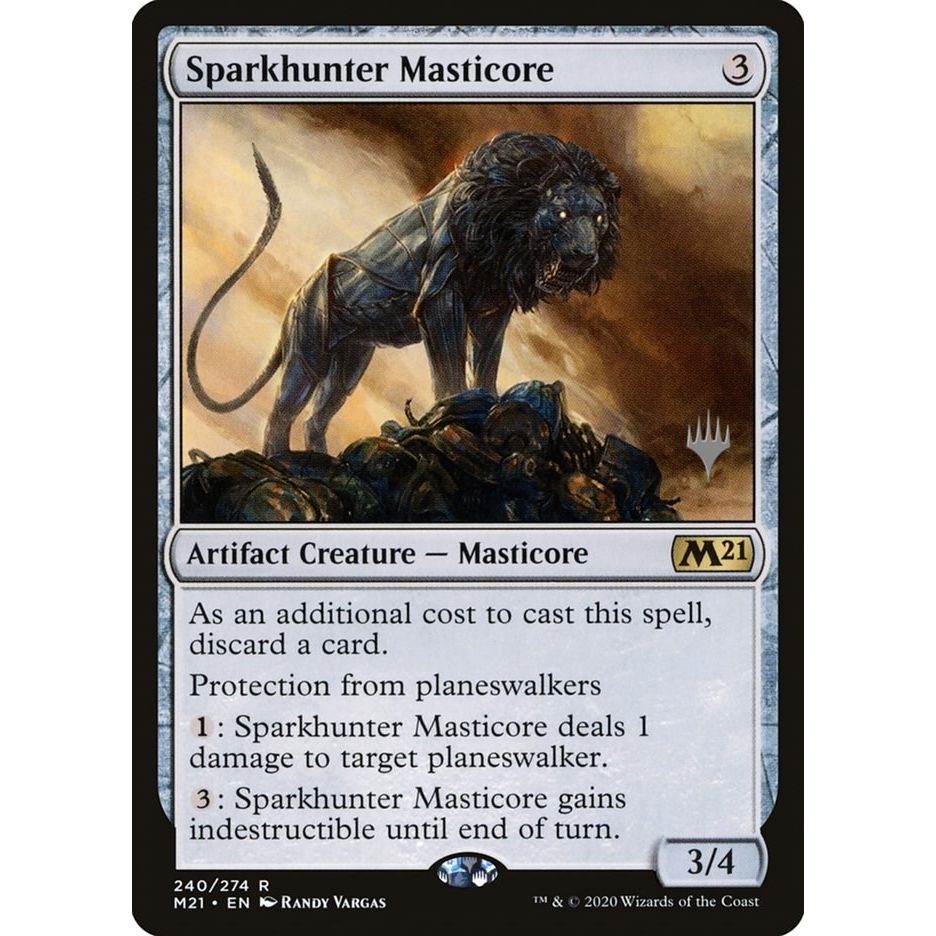 Image for Sparkhunter Masticore (240) (PPM21) - Magic: The Gathering