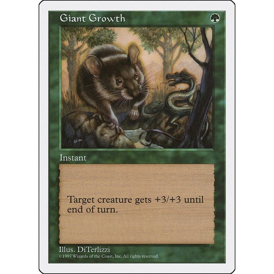 Image for Giant Growth (5ED) - Magic: The Gathering
