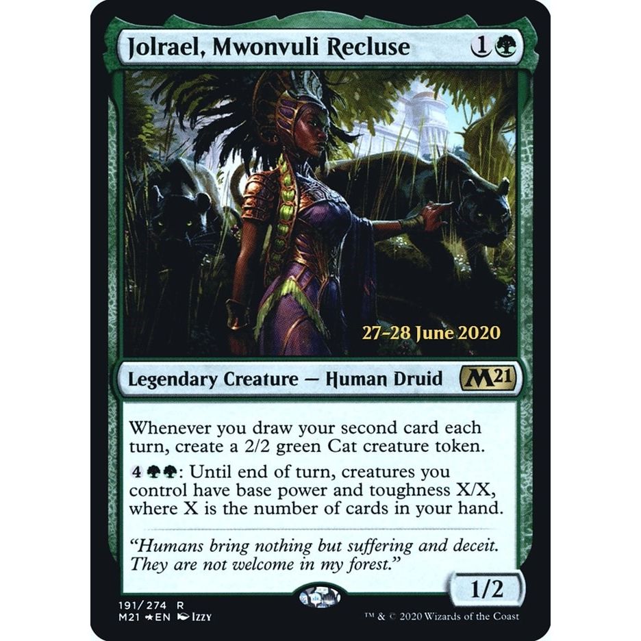 Image for Jolrael, Mwonvuli Recluse (191) (PRE) - Magic: The Gathering