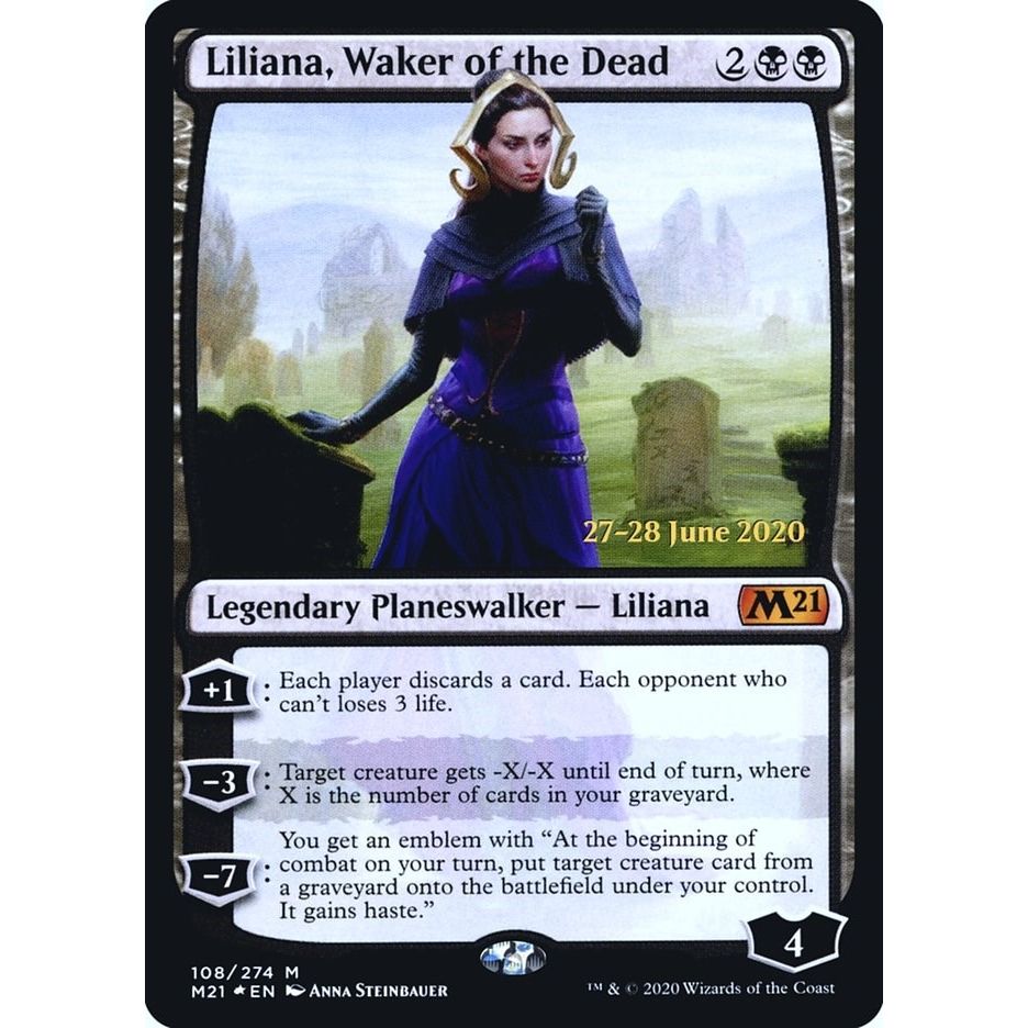 Image for Liliana, Waker of the Dead (108) (PRE) - Magic: The Gathering