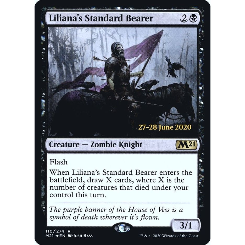 Image for Liliana's Standard Bearer (110) (PRE) - Magic: The Gathering