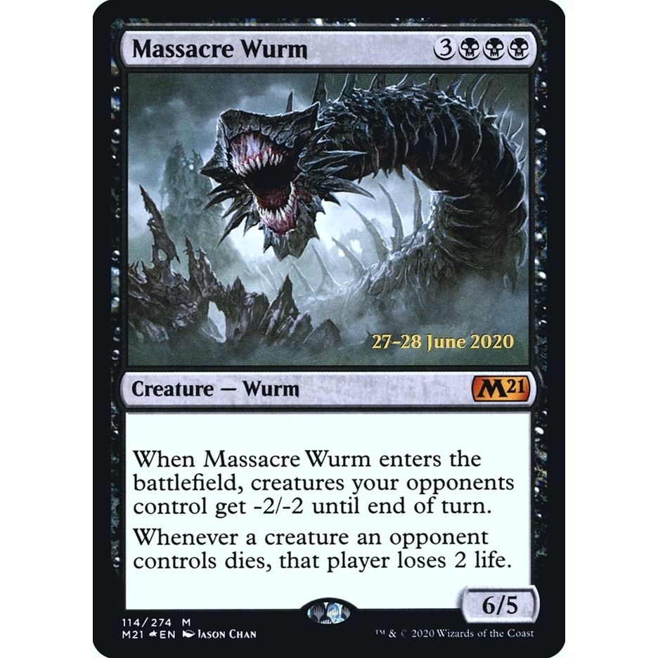 Image for Massacre Wurm (114) (PRE) - Magic: The Gathering