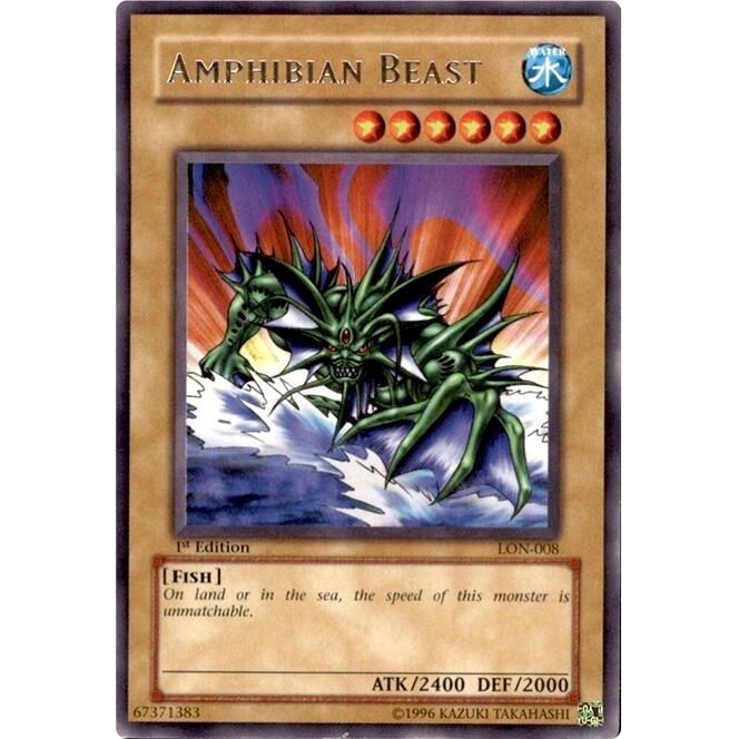 Image for Amphibian Beast (LON-008) (LON) - YuGiOh