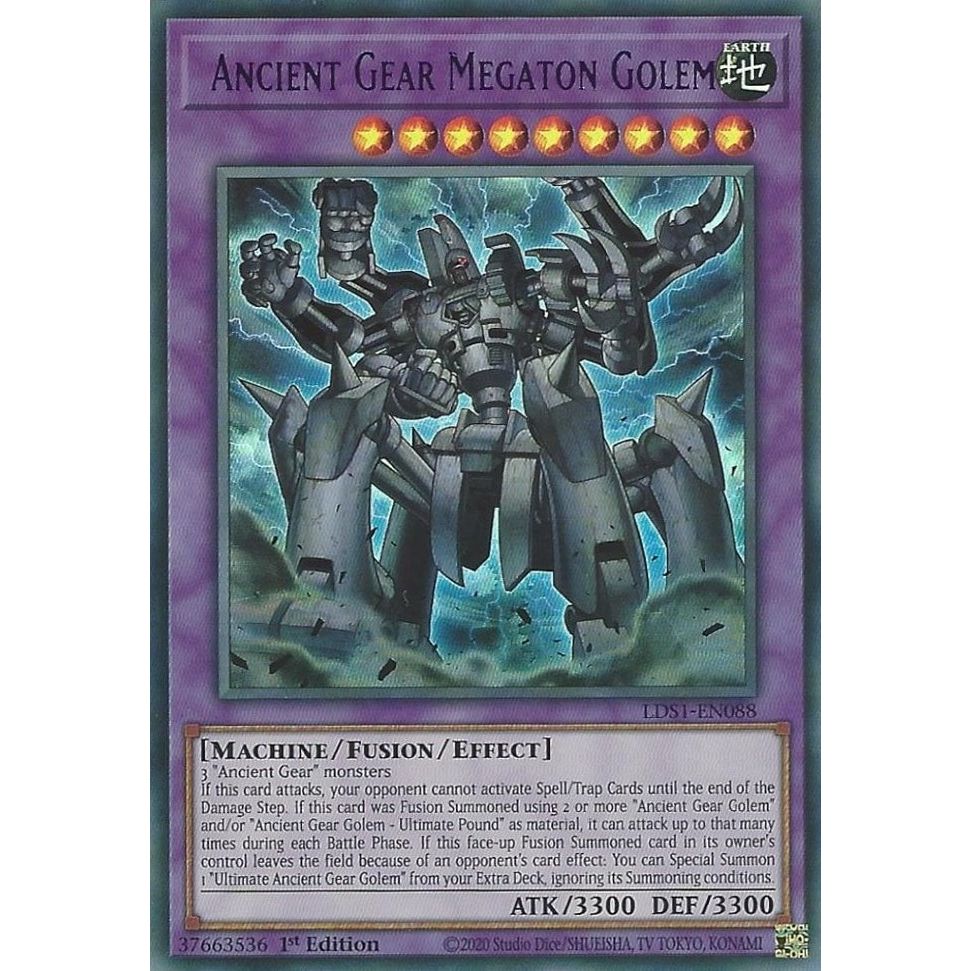 Image for Ancient Gear Megaton Golem (Purple) (LDS1-EN088) (LDS1) - YuGiOh