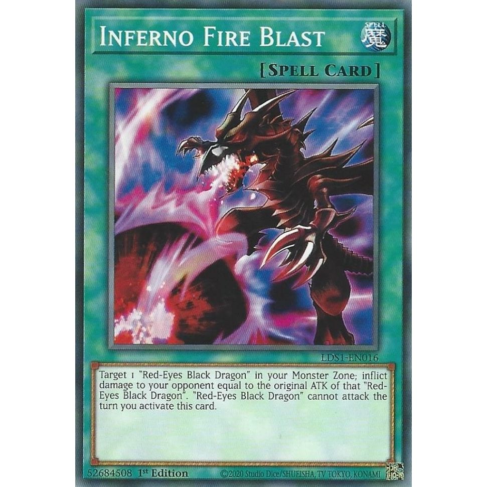 Image for Inferno Fire Blast (LDS1-EN016) (LDS1) - YuGiOh
