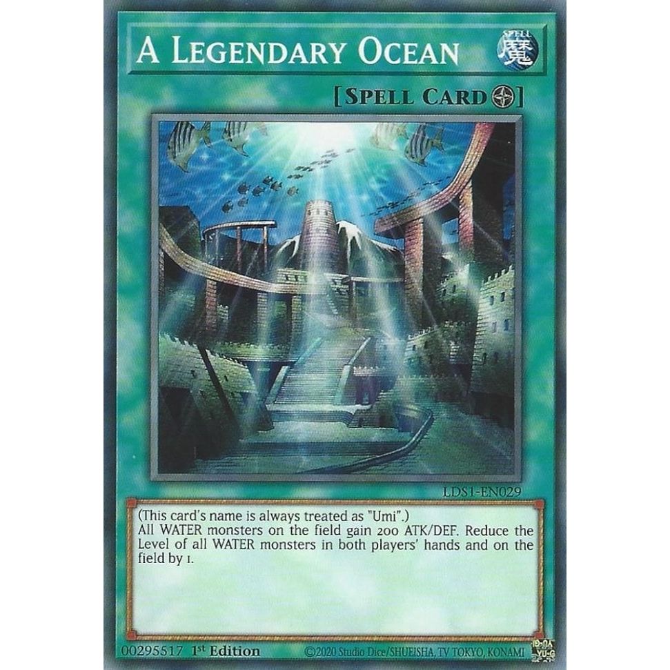 Image for A Legendary Ocean (LDS1-EN029) (LDS1) - YuGiOh