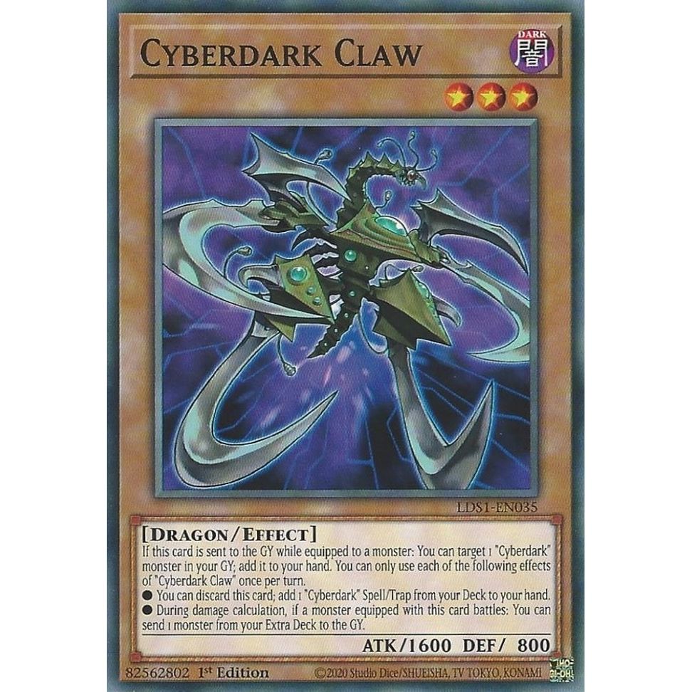 Image for Cyberdark Claw (LDS1-EN035) (LDS1) - YuGiOh