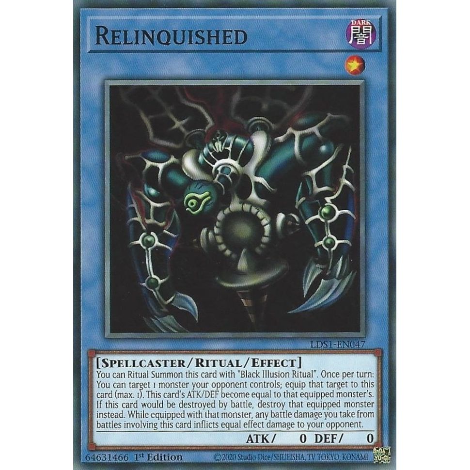 Image for Relinquished (LDS1-EN047) (LDS1) - YuGiOh