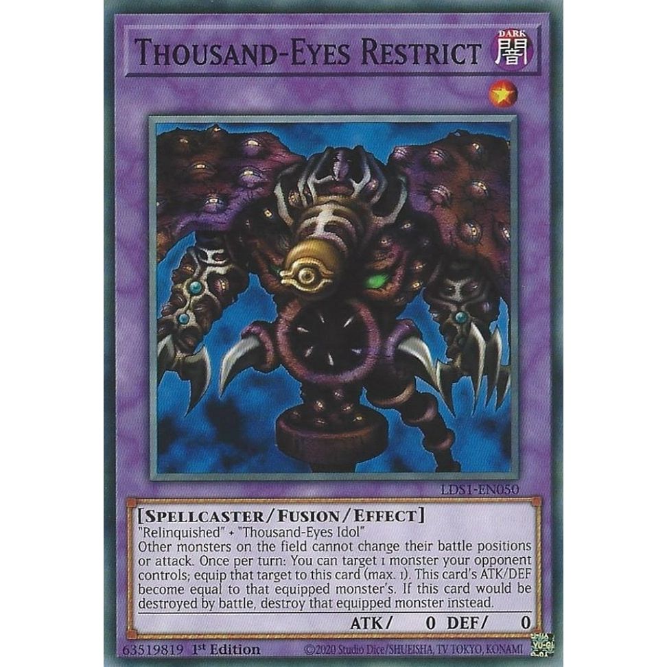 Image for Thousand-Eyes Restrict (LDS1-EN050) (LDS1) - YuGiOh