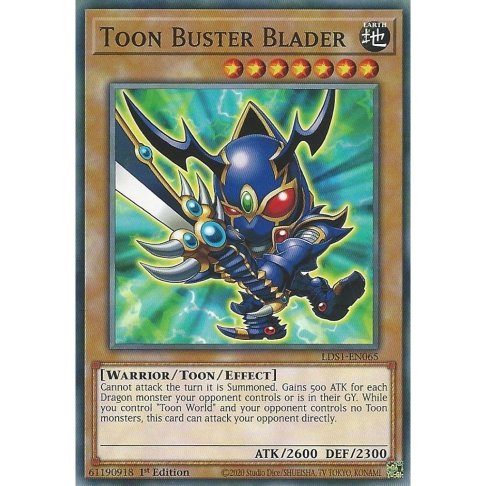 Image for Toon Buster Blader (LDS1-EN065) (LDS1) - YuGiOh