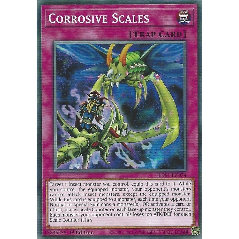 Image for Corrosive Scales (LDS1-EN074) (LDS1) - YuGiOh