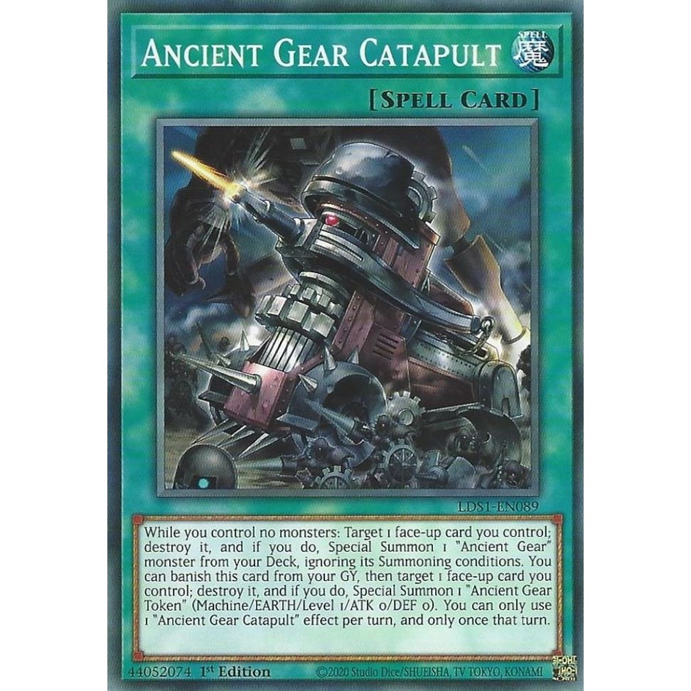 Image for Ancient Gear Catapult (LDS1-EN089) (LDS1) - YuGiOh