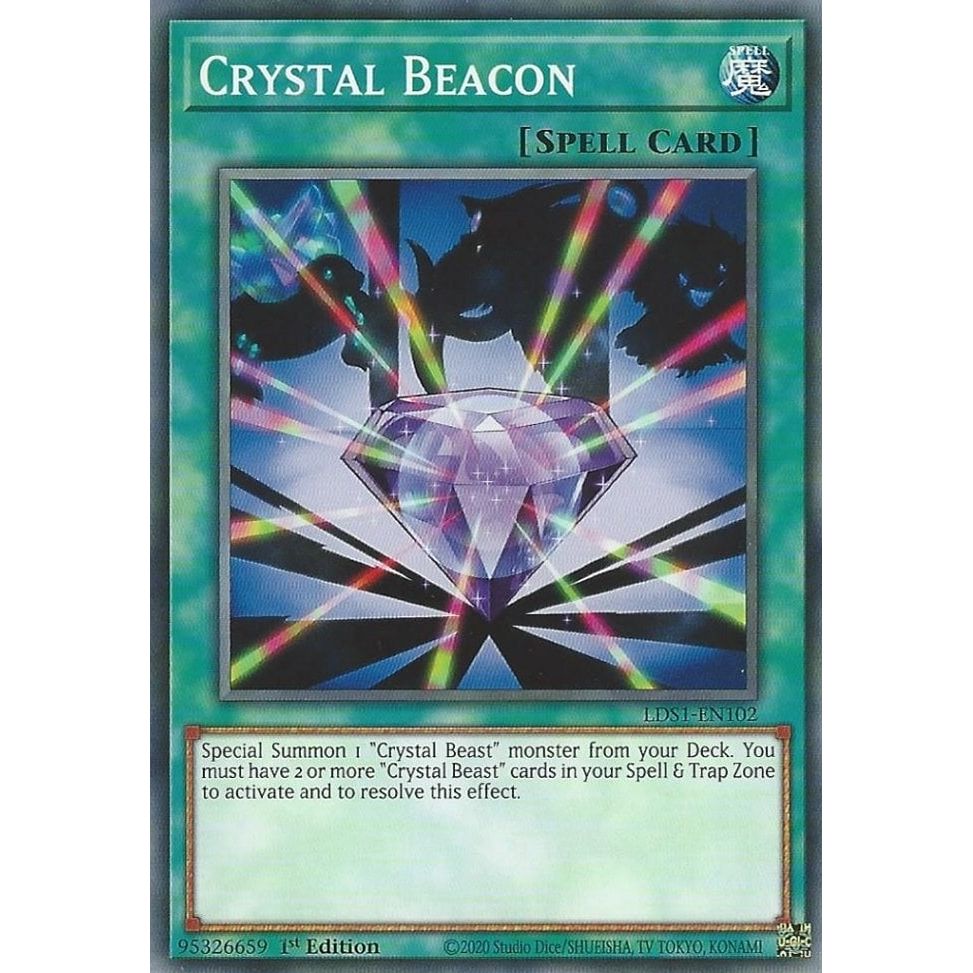 Image for Crystal Beacon (LDS1-EN102) (LDS1) - YuGiOh