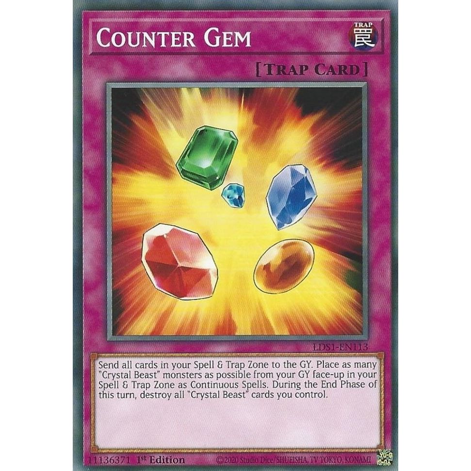 Image for Counter Gem (LDS1-EN113) (LDS1) - YuGiOh