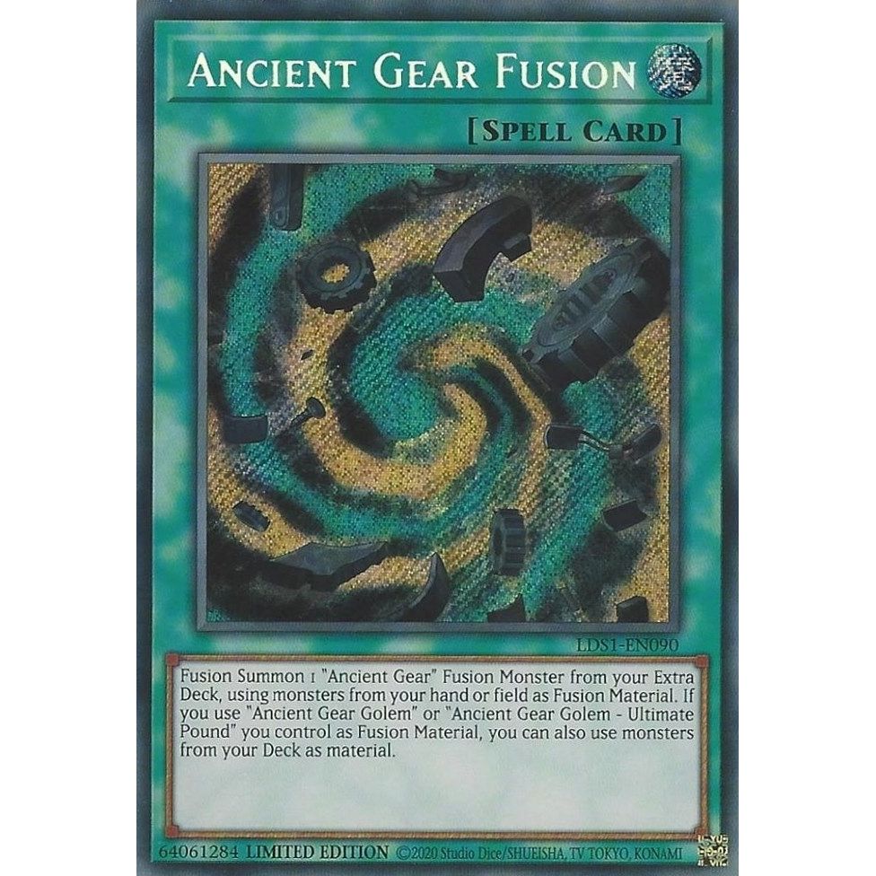 Image for Ancient Gear Fusion (LDS1-EN090) (LDS1) - YuGiOh