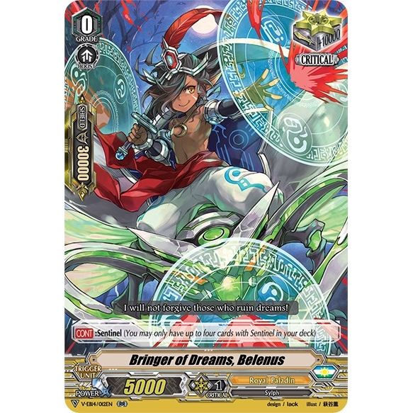 Image for Bringer of Dreams, Belenus (V-EB14/012EN) (V-EB14) - Cardfight Vanguard