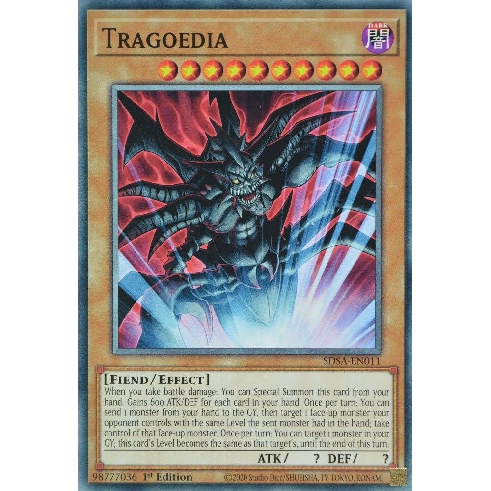 Image for Tragoedia (SDSA-EN011) (SDSA) - YuGiOh