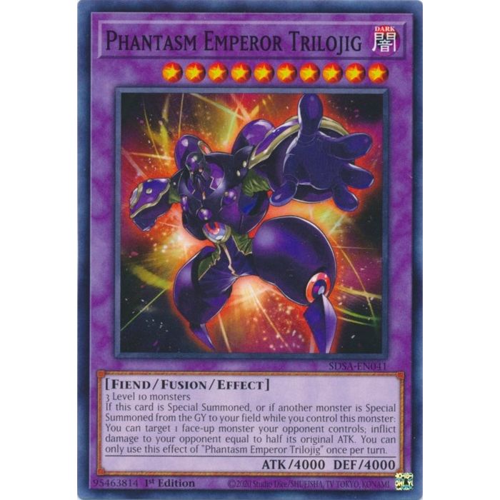 Image for Phantasm Emperor Trilojig (SDSA-EN041) (SDSA) - YuGiOh