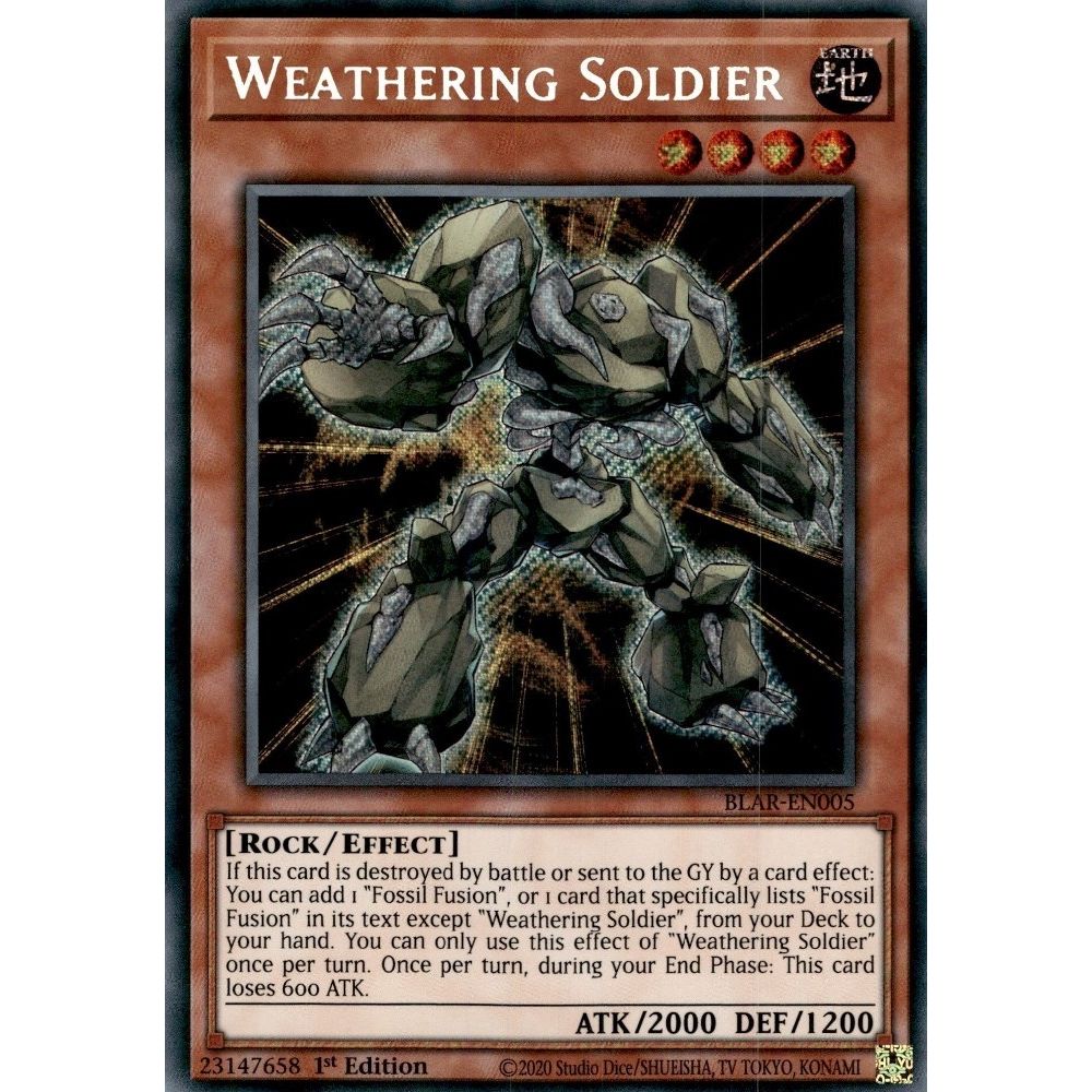 Image for Weathering Soldier (BLAR-EN005) (BLAR) - YuGiOh