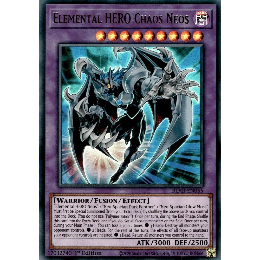 Image for Elemental HERO Chaos Neos (BLAR-EN055) (BLAR) - YuGiOh