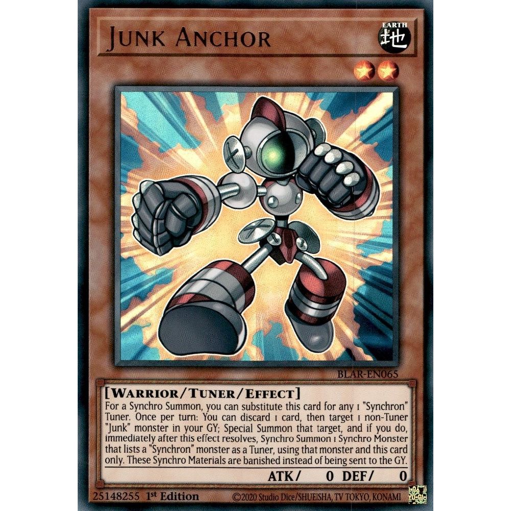 Image for Junk Anchor (BLAR-EN065) (BLAR) - YuGiOh