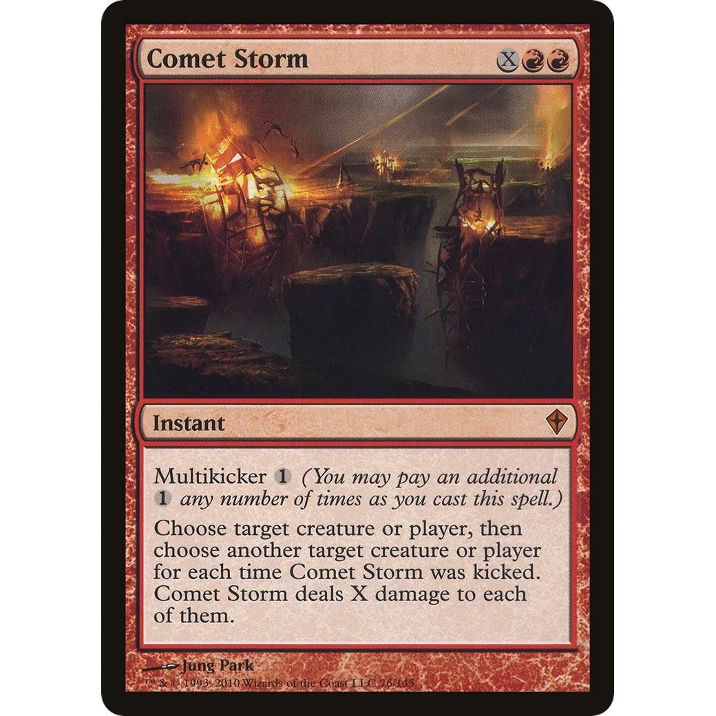 Image for Comet Storm (Worldwake) (76) (OVER) - Magic: The Gathering