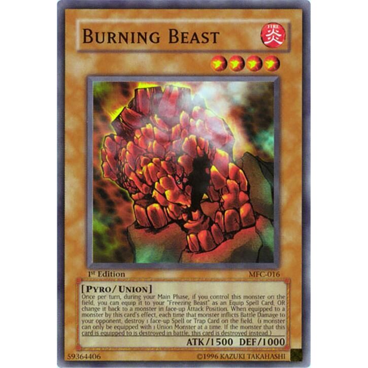 Image for Burning Beast (MFC-016) (MFC) - YuGiOh