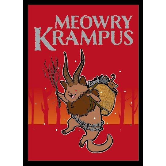 Image for Double Matte Art Sleeve - Krampus (50-Pack) - Card Sleeves