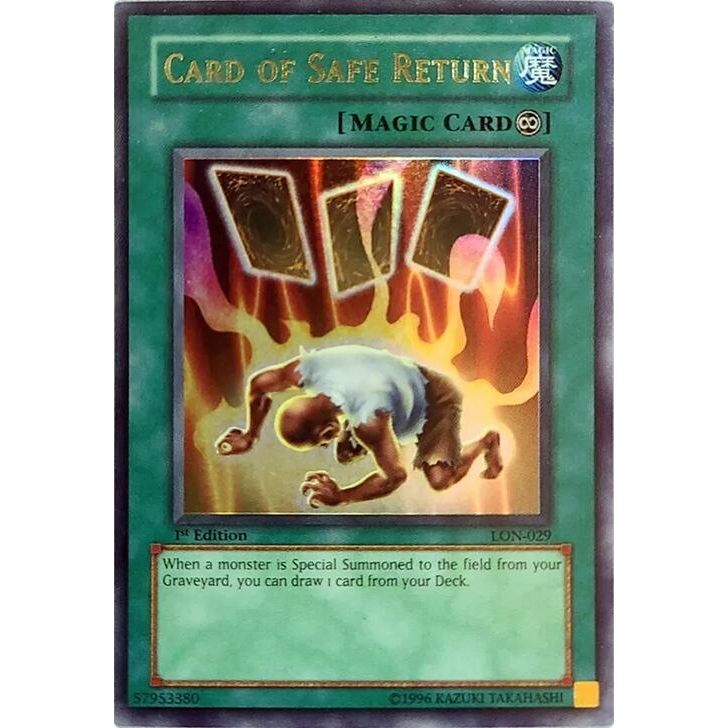 Image for Card of Safe Return (LON-029) (LON) - YuGiOh