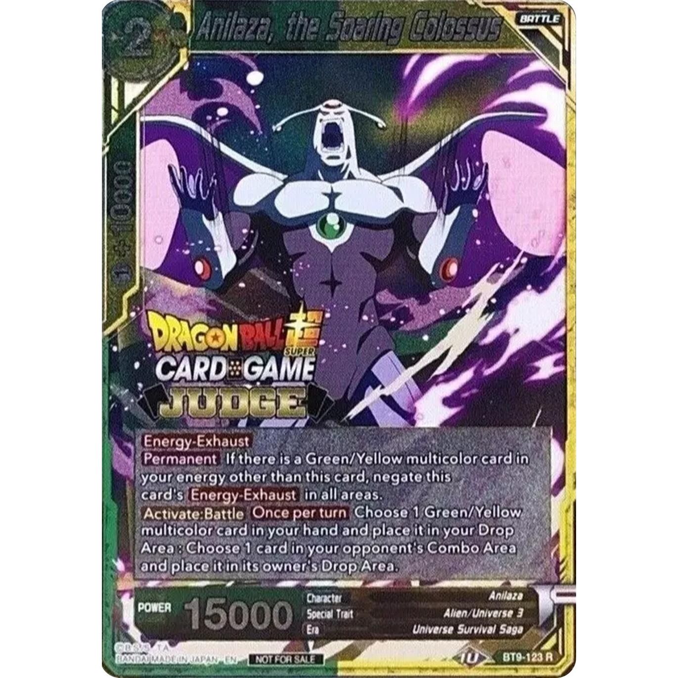 Image for Anilaza, the Soaring Colossus (BT9-123) (JPR) - Dragon Ball Super: Masters