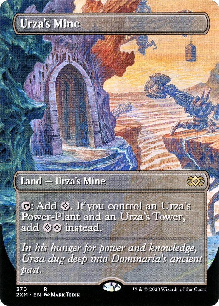 Urza's Mine (Borderless) (370) (2XM)