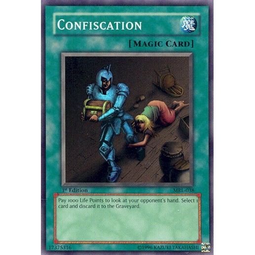 Image for Confiscation (MRL-038) (MRL-EN) - YuGiOh